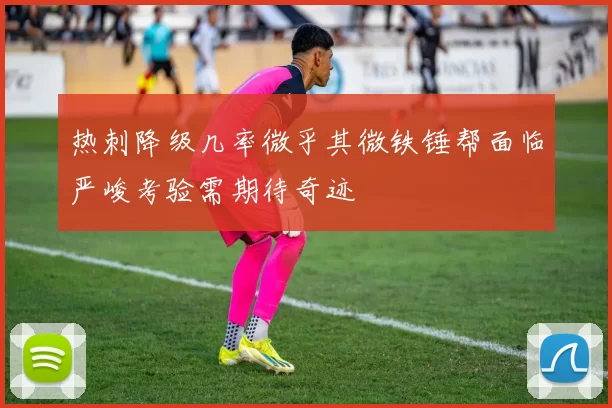 热刺降级几率微乎其微铁锤帮面临严峻考验需期待奇迹